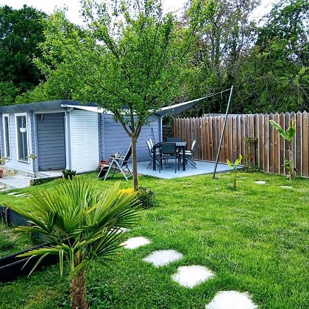 Agreable Petit Chalet Camarsac Exteriör bild